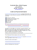 Credit Card Payment Authorization